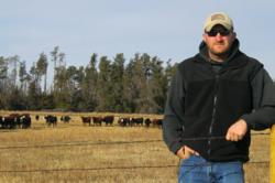 Marine Corps Veteran Garrett Dwyer, cattle rancher in Nebraska and FVC board member